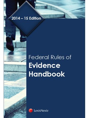 cover image of Federal Rules of Evidence Handbook